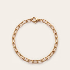 Bracelet, 18k gold plated